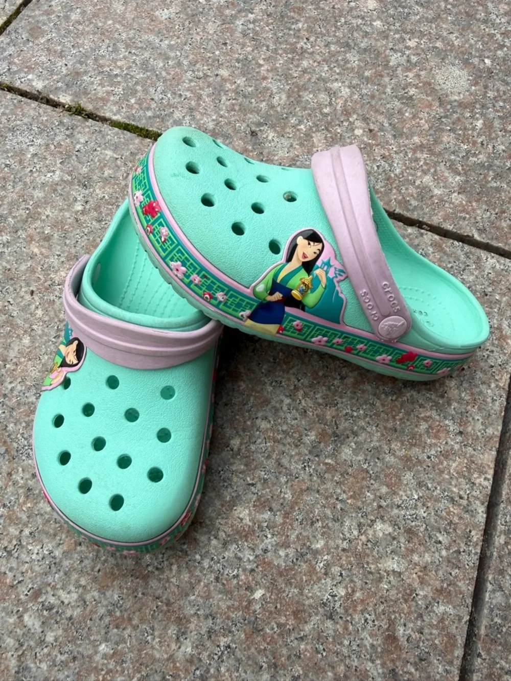 CROCS mint green